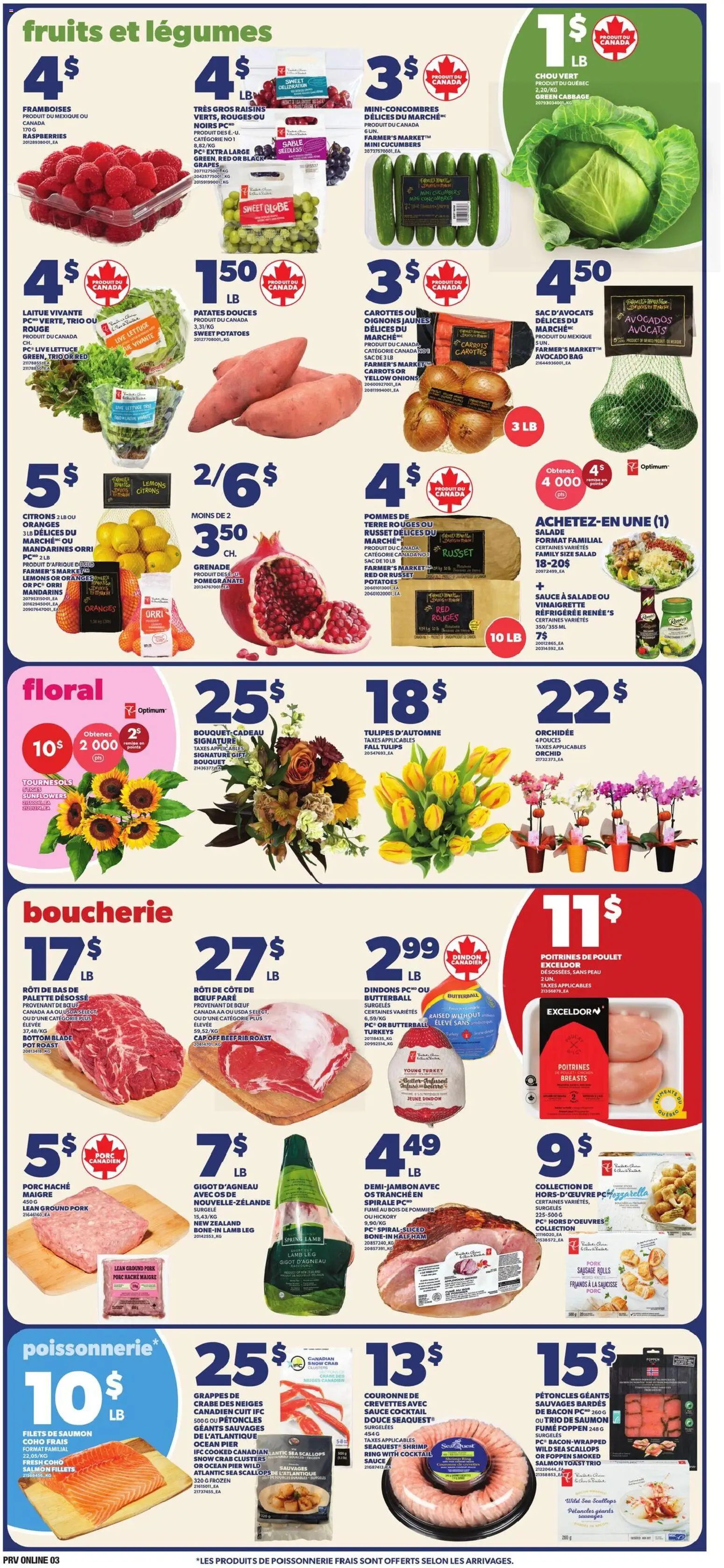 Provigo weekly flyer / circulaire Flyer in Canada