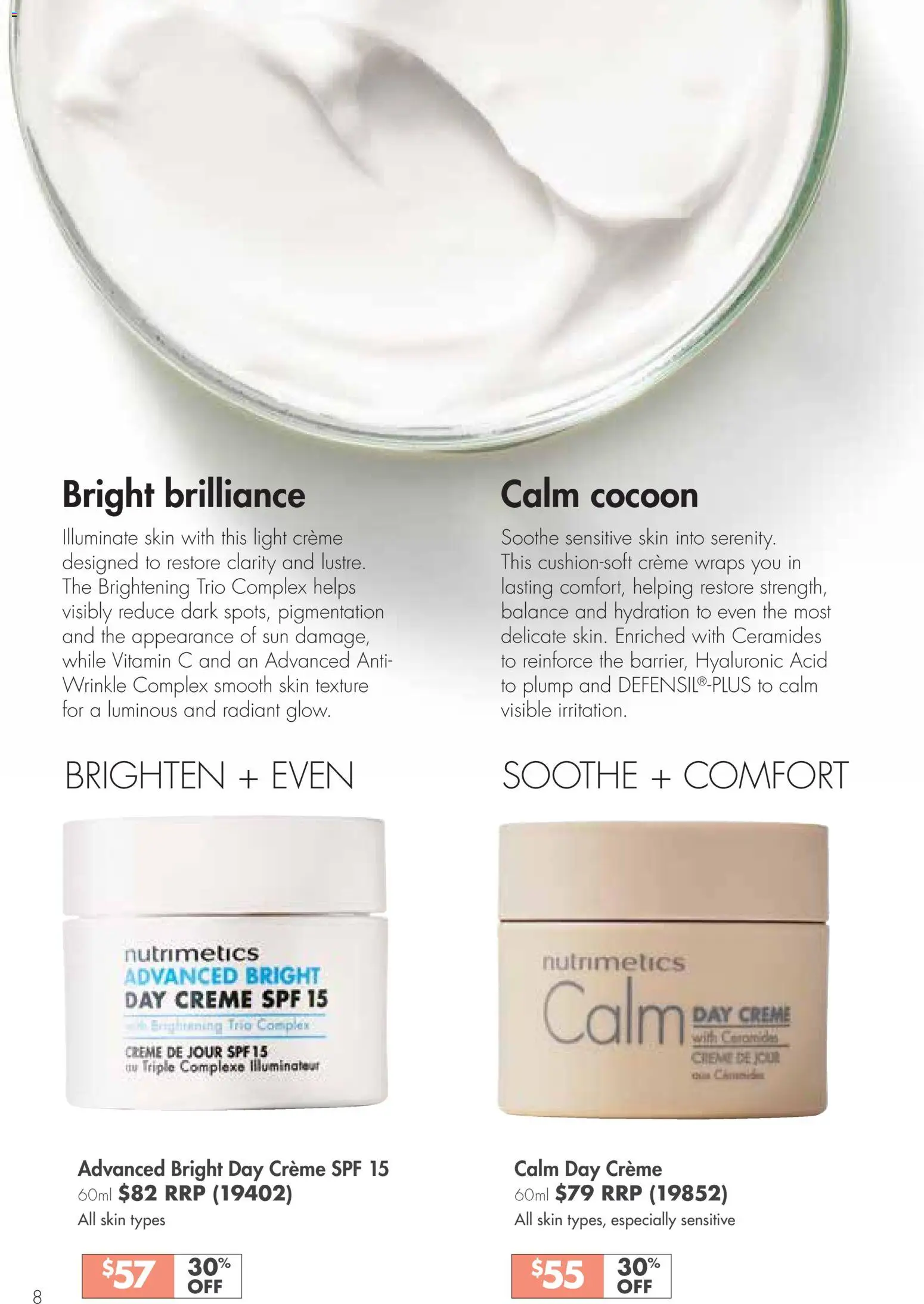 Nutrimetics 58 Years of Nutri-Glow Catalogue in Australia