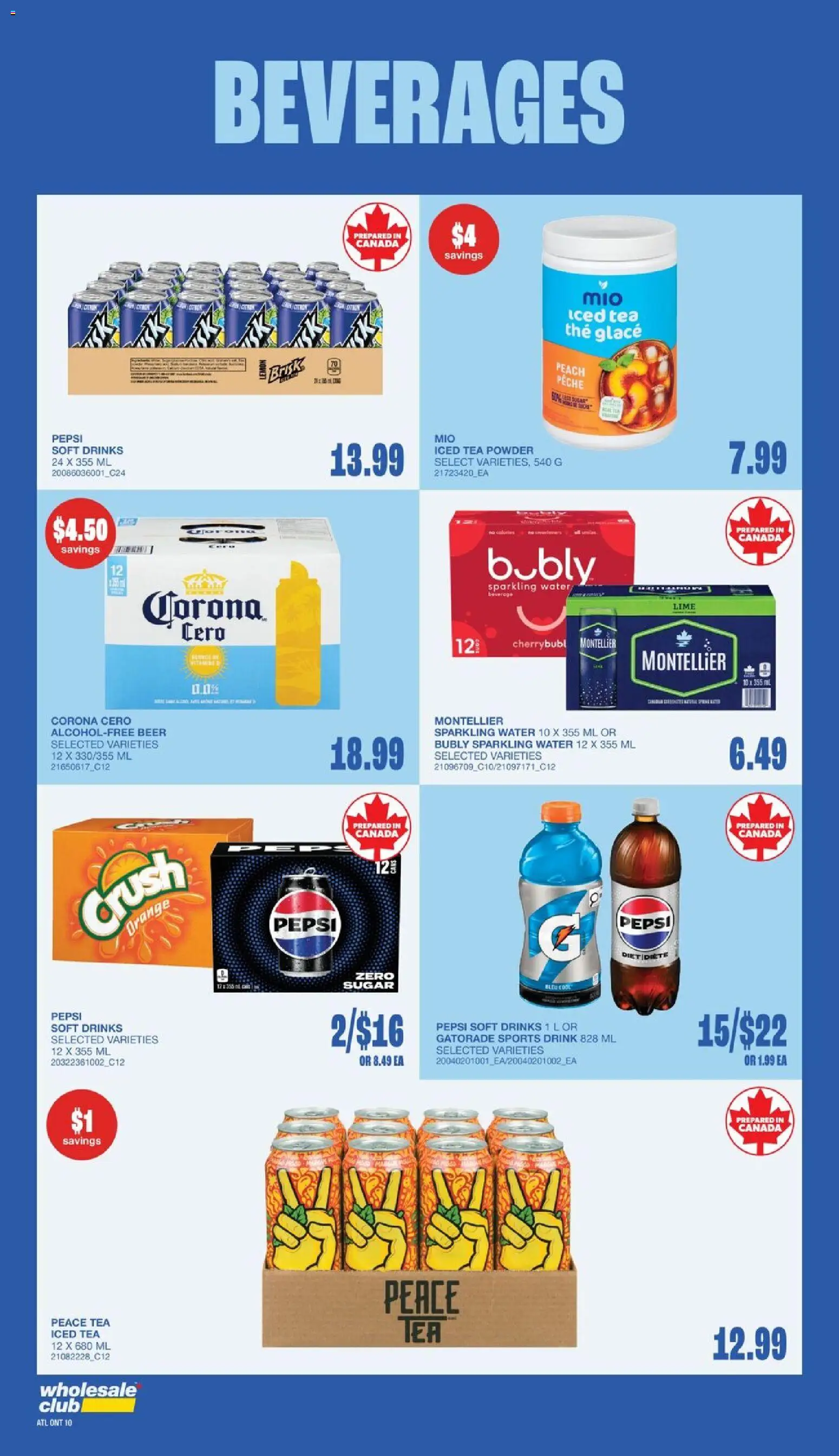 Wholesale Club weekly flyer / circulaire Flyer in Canada