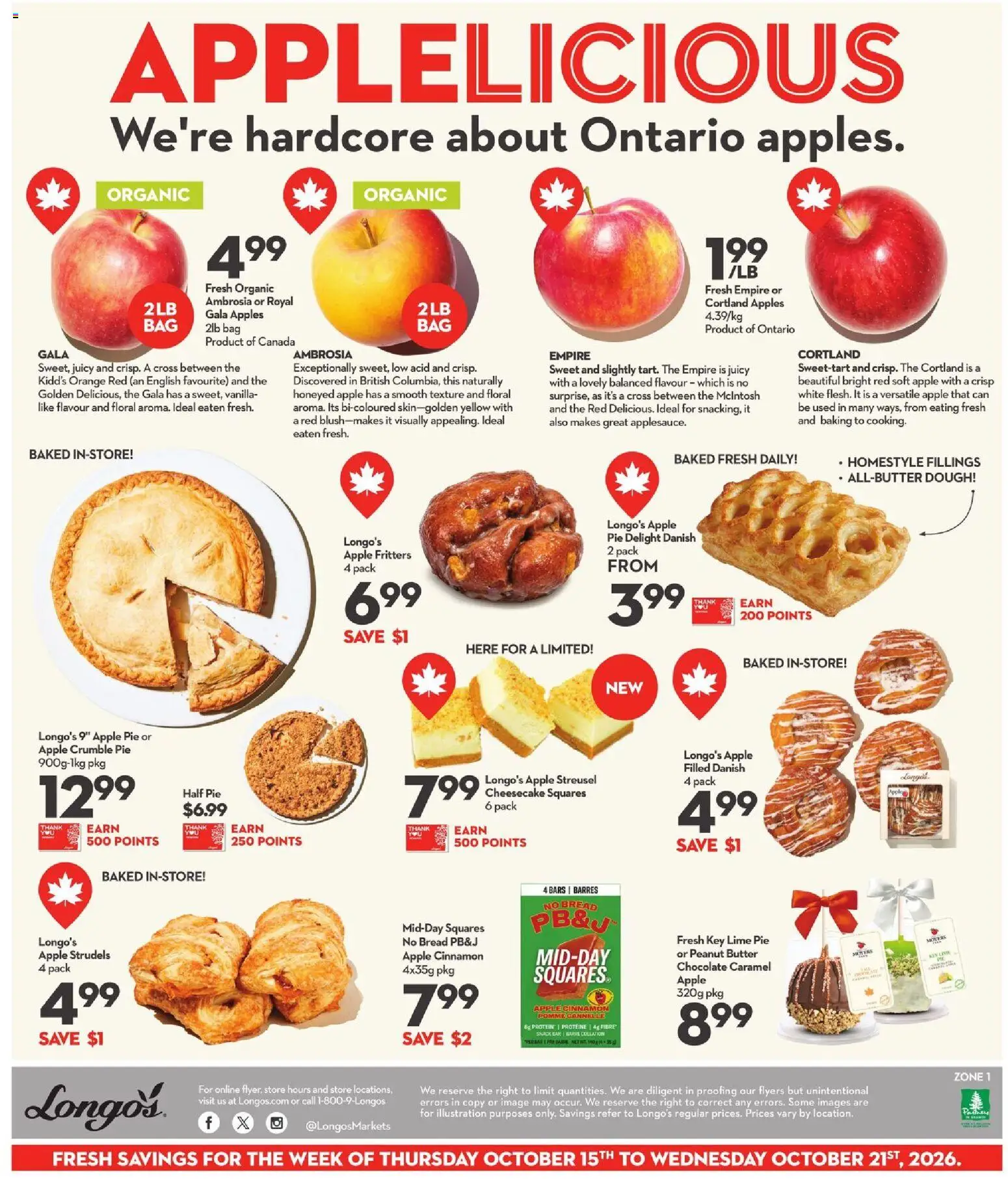 Longo`s weekly flyer / circulaire Flyer in Canada