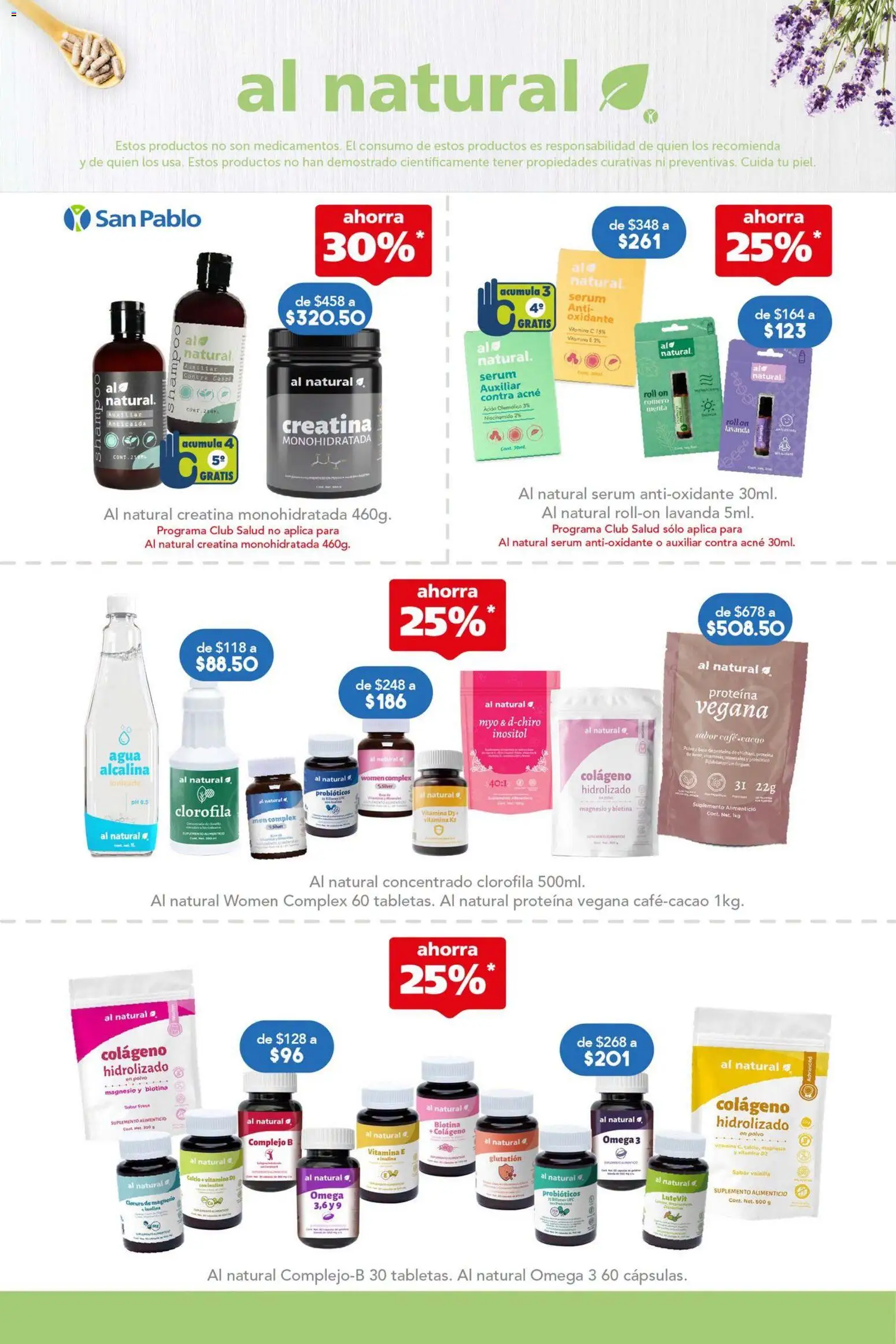 Farmacia San Pablo catálogo Folleto in México