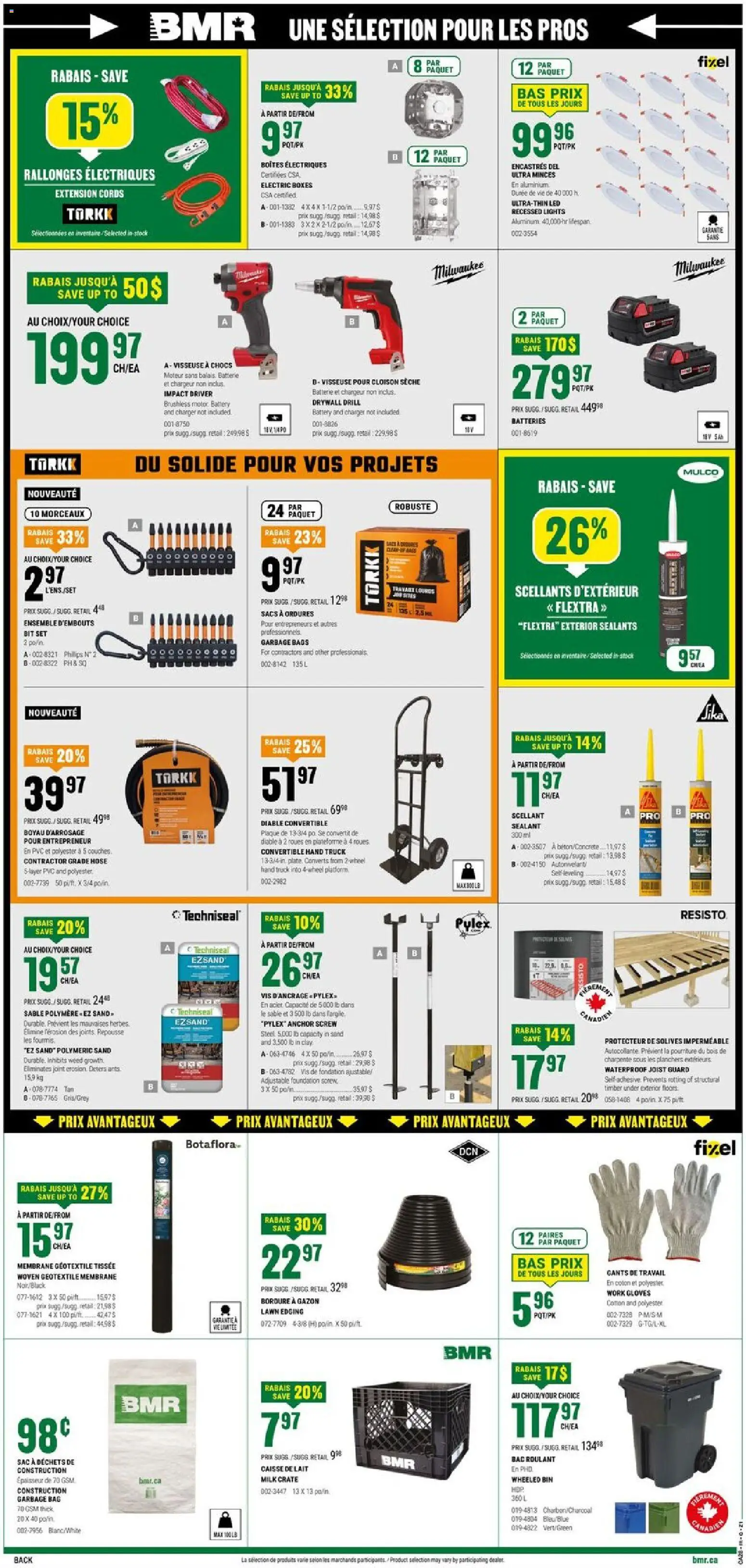 BMR Flyer from Jul 9, 2026 - Unlock Huge Savings | Canada
