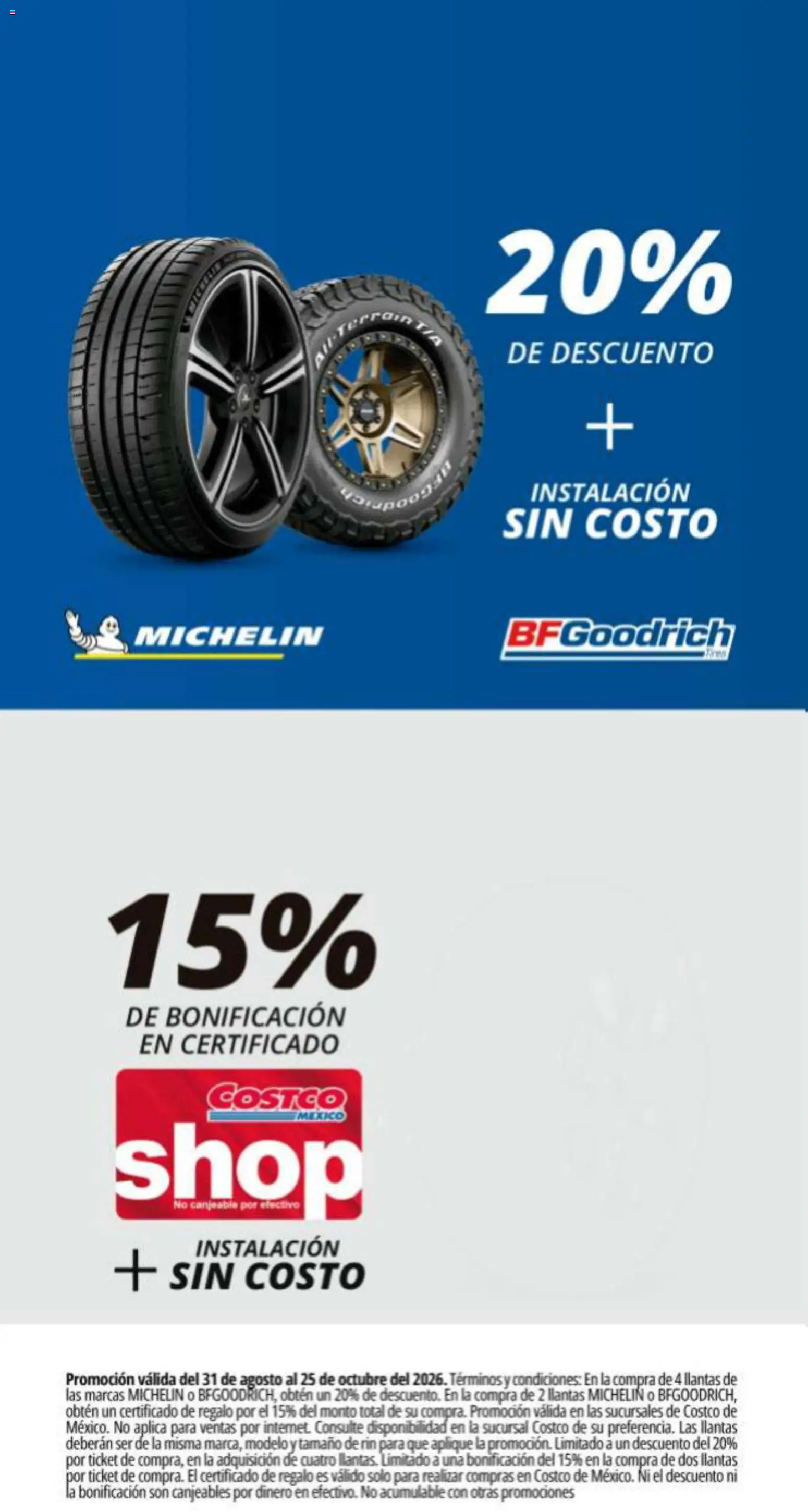 Costco catálogo Folleto in México