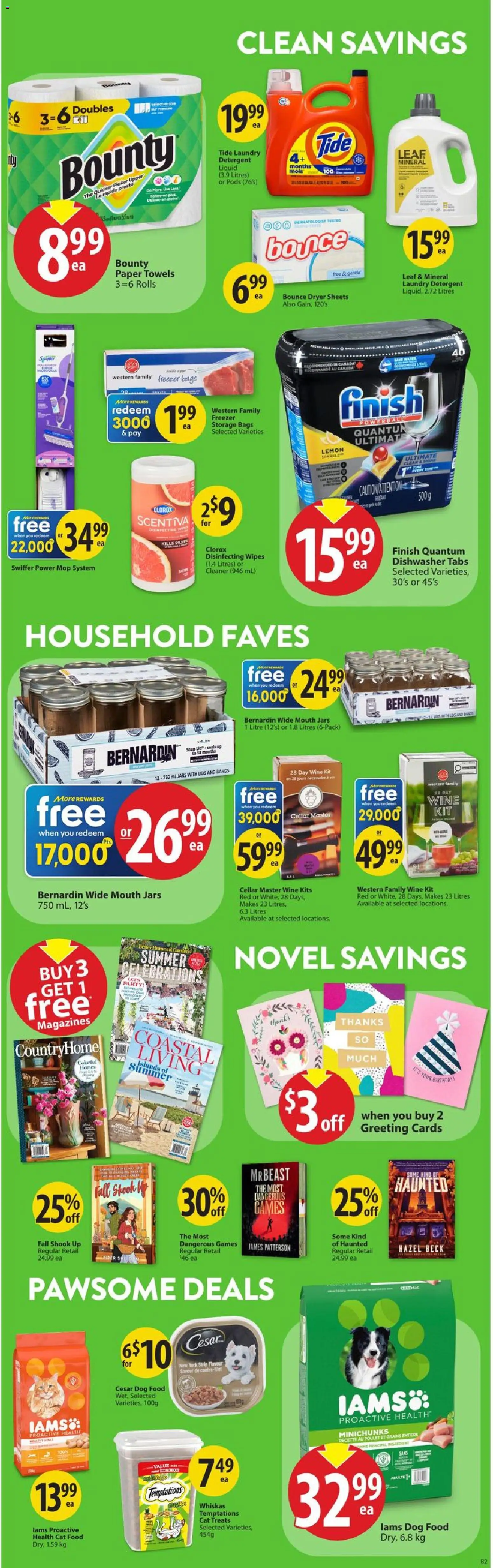 Save on foods weekly flyer / circulaire Flyer in Canada