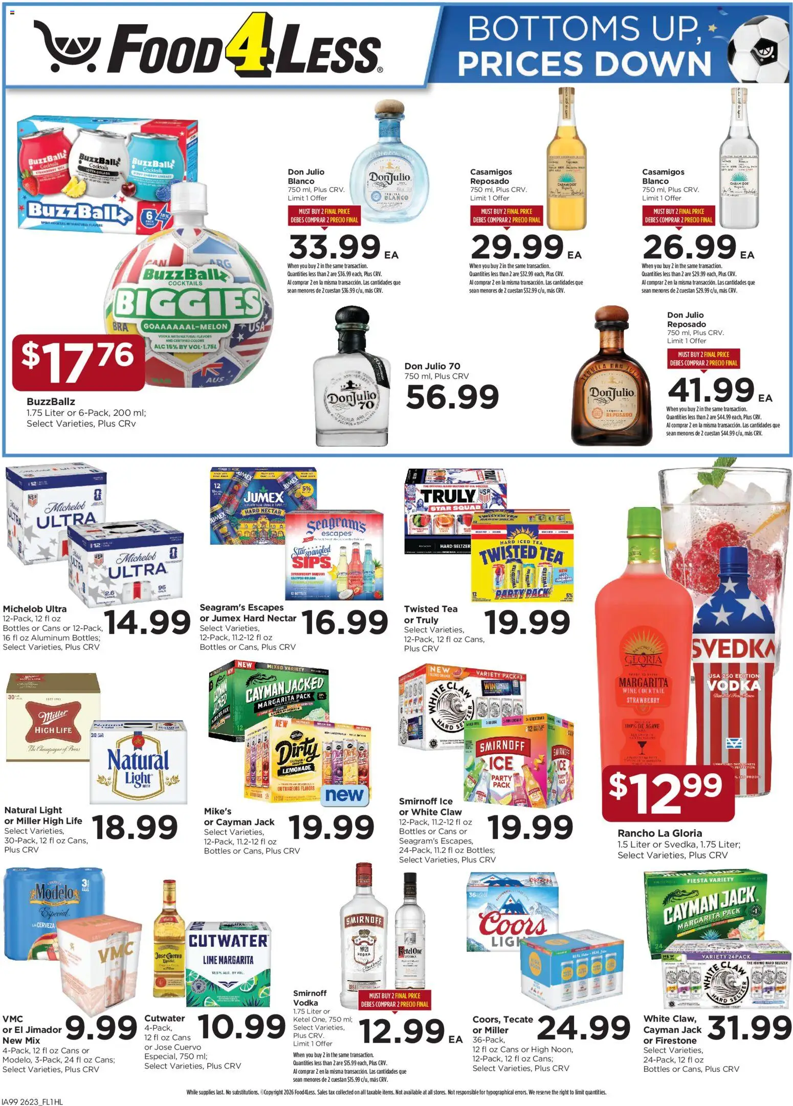 The new Food 4 Less flyer is now online. See all July offers on your mobile and save! | United States