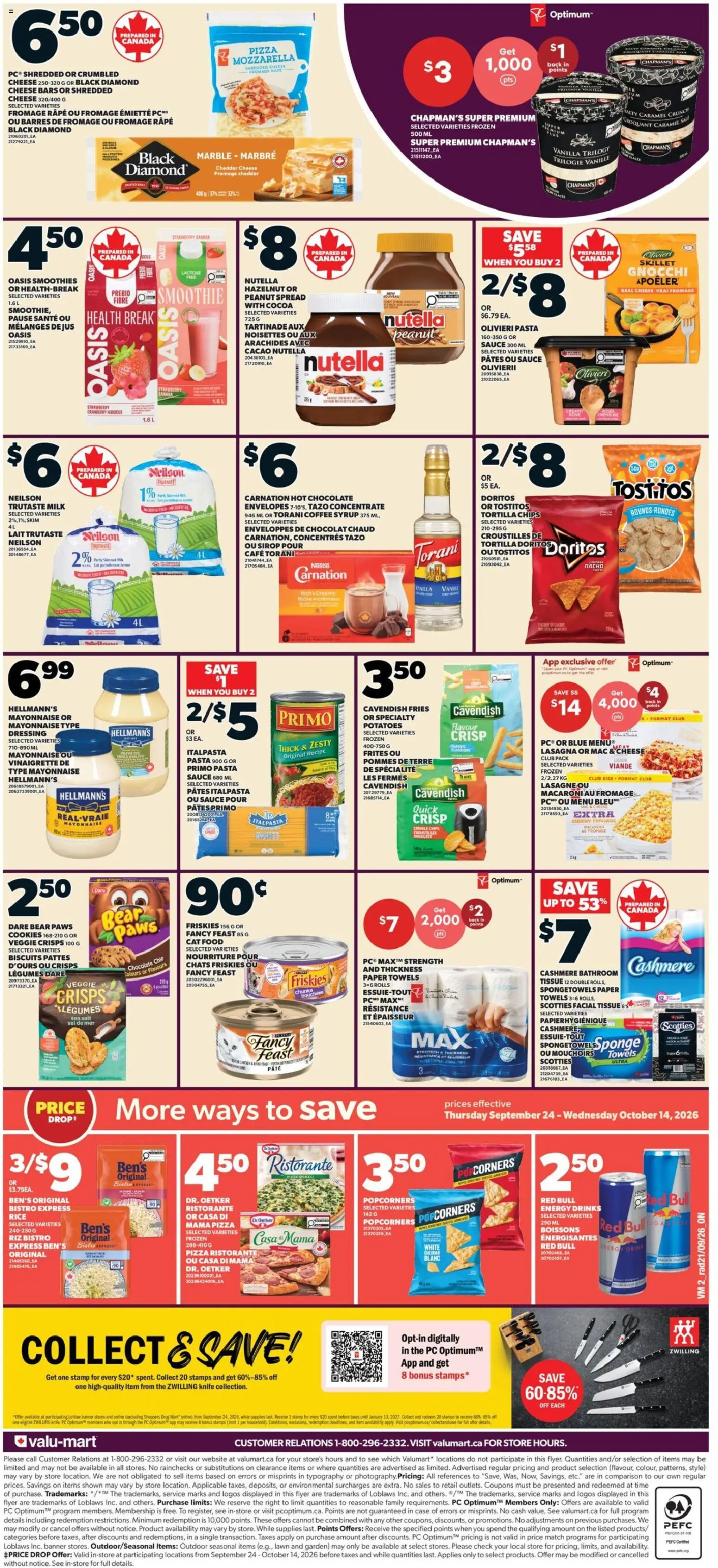 Valu Mart weekly flyer Flyer in Canada