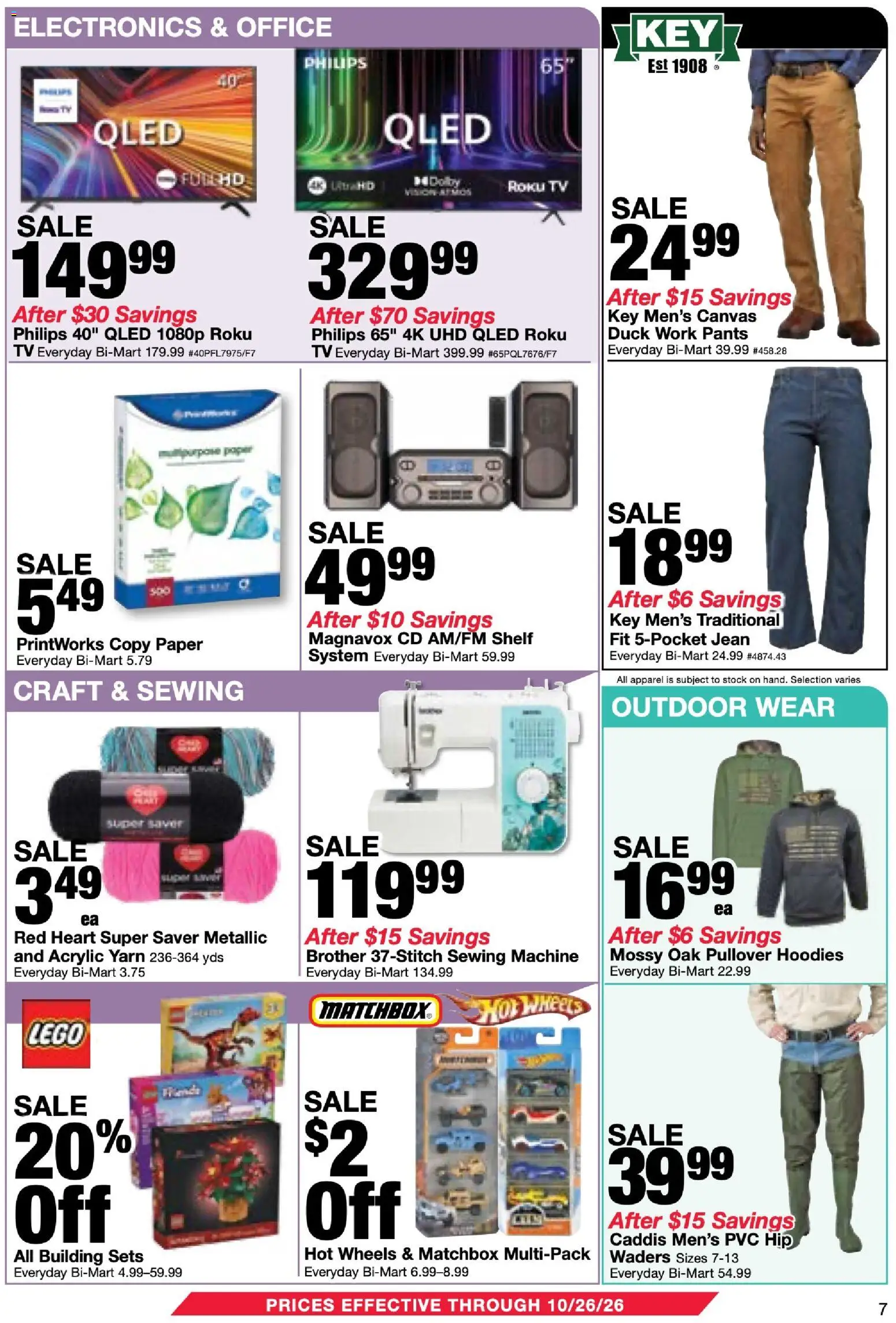 Bi-Mart Membership Savings Book Weekly Ad in United States