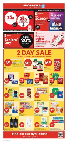 Shoppers Shoppers weekly flyer / circulaire