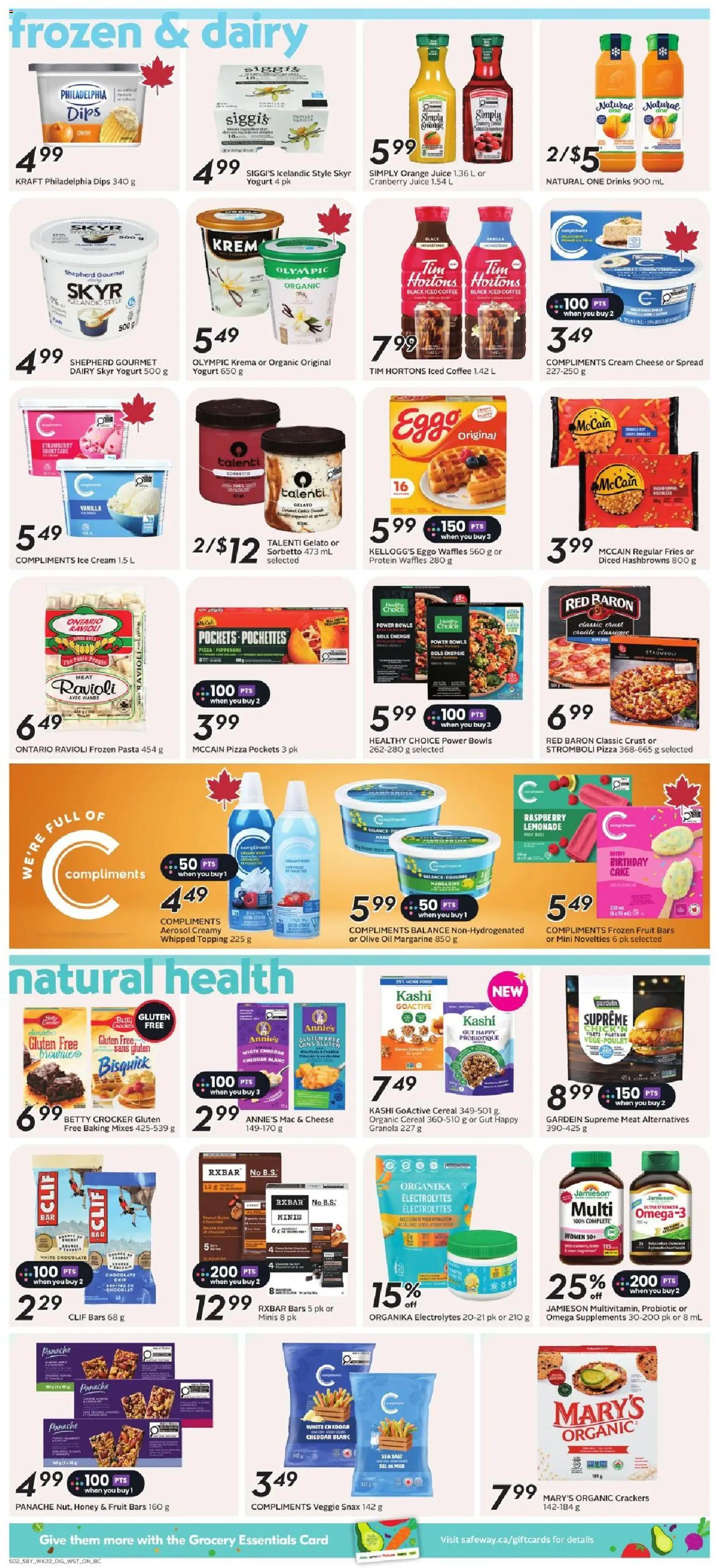 Safeway weekly flyer / circulaire Flyer in Canada