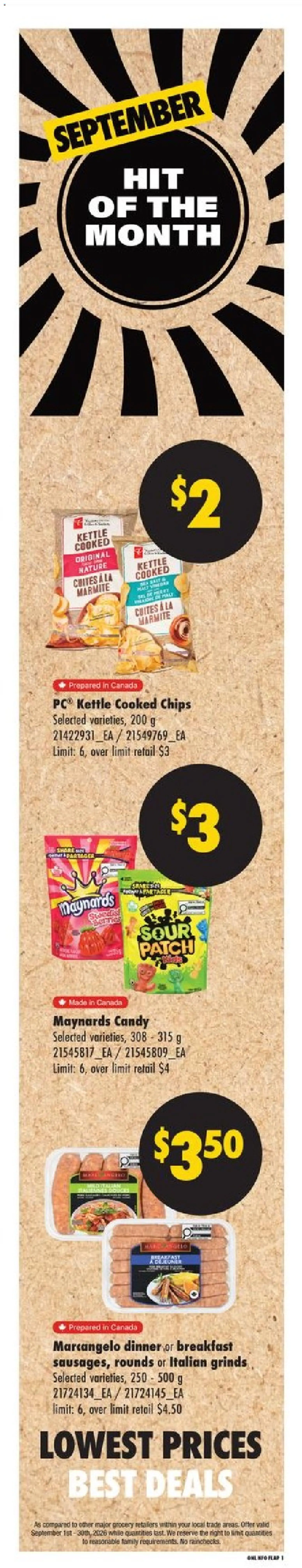 No Frills weekly flyer / circulaire Flyer in Canada