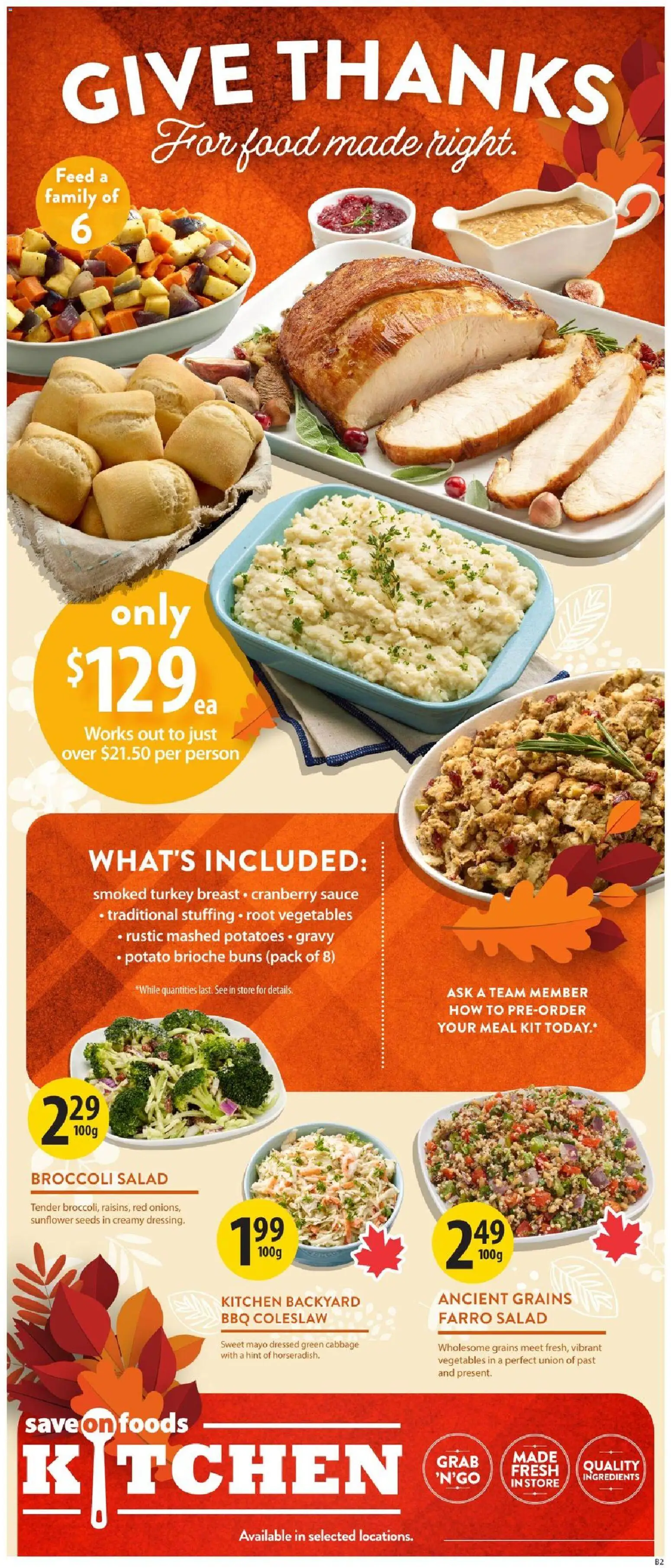 Save on foods weekly flyer / circulaire Flyer in Canada