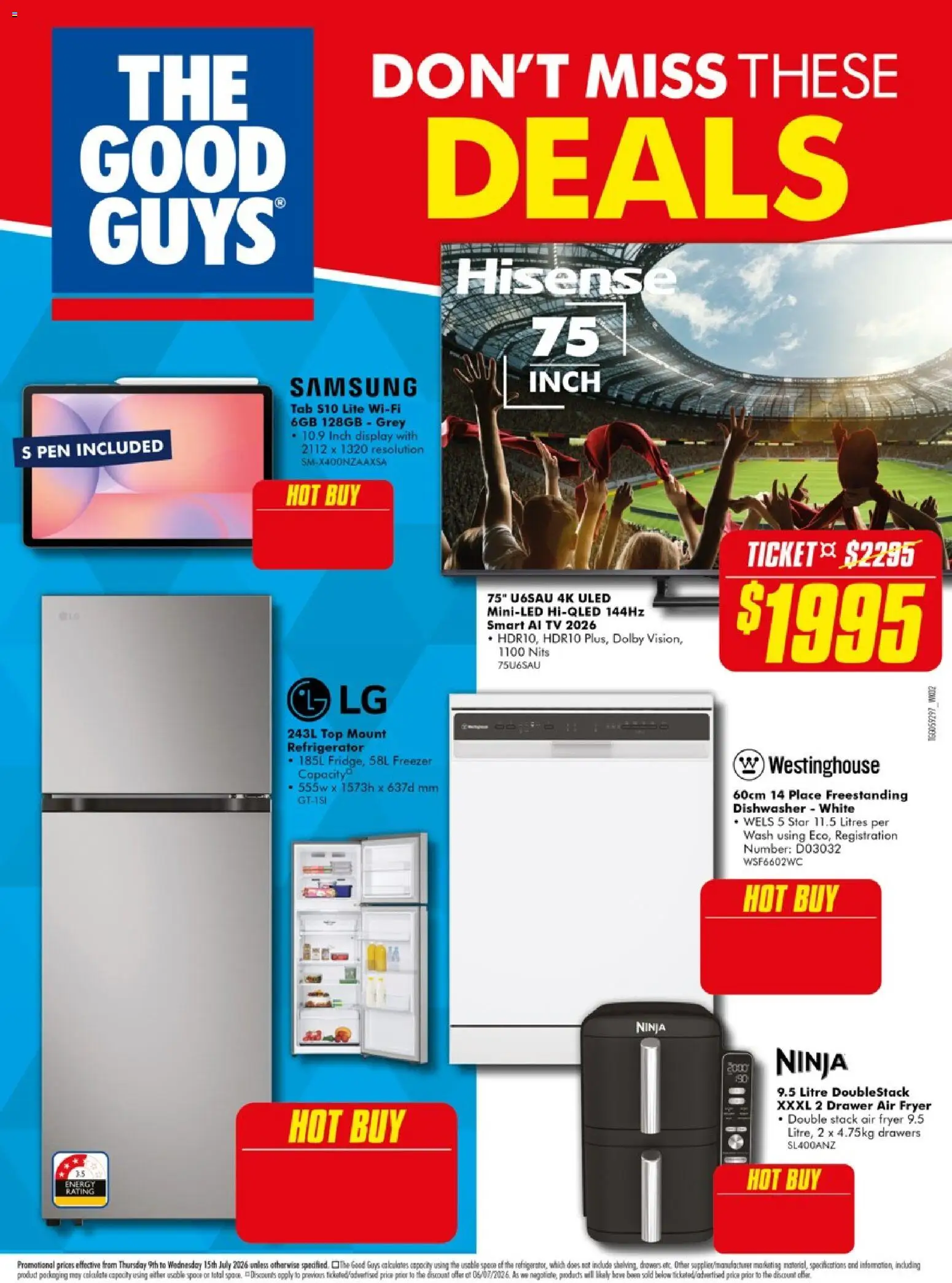 Latest The Good Guys catalogue valid from 09/07/2026 is available here?Save now! | Australia