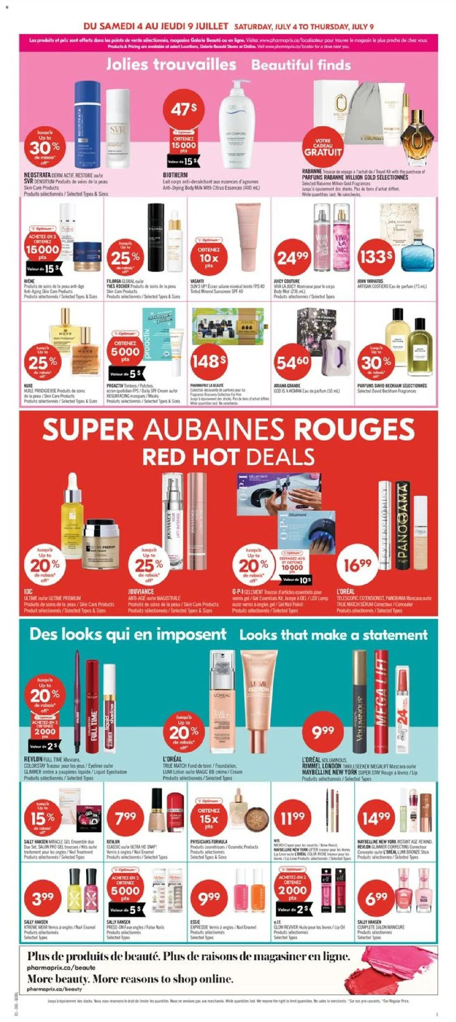 Pharmaprix Flyer from Jul 3, 2026 - Unlock Huge Savings | Canada