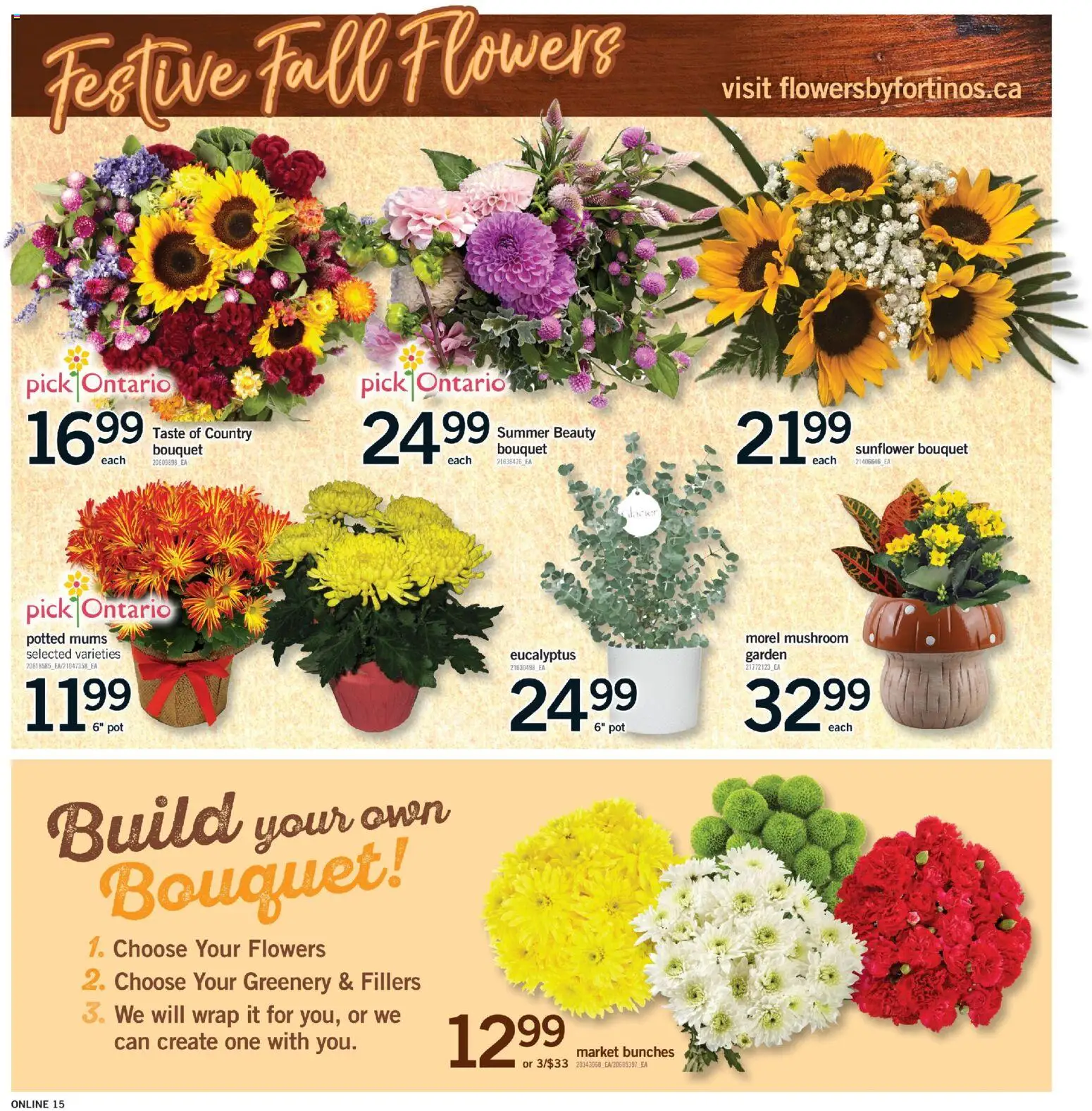 Fortinos weekly flyer / circulaire Flyer in Canada