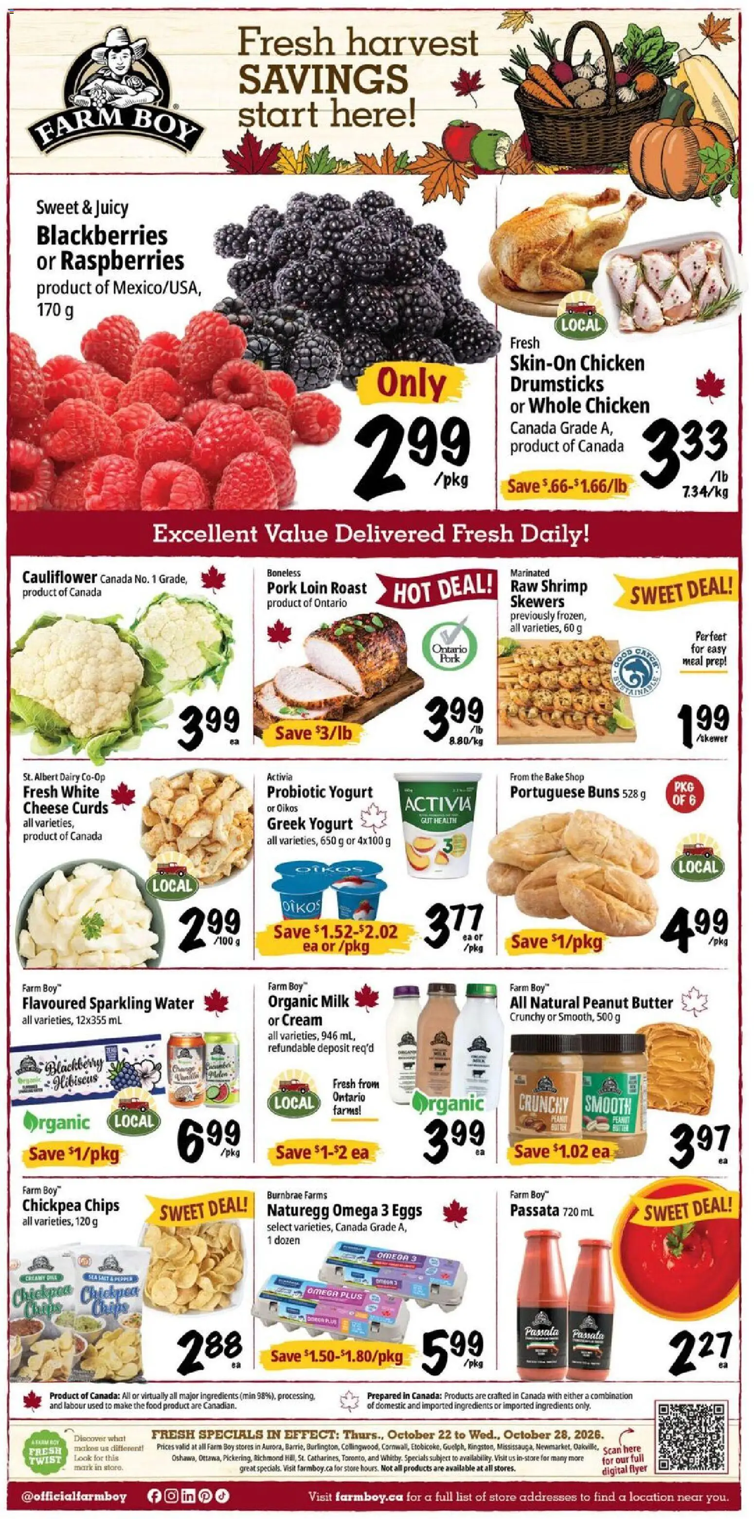 Farm Boy weekly flyer / circulaire Flyer in Canada