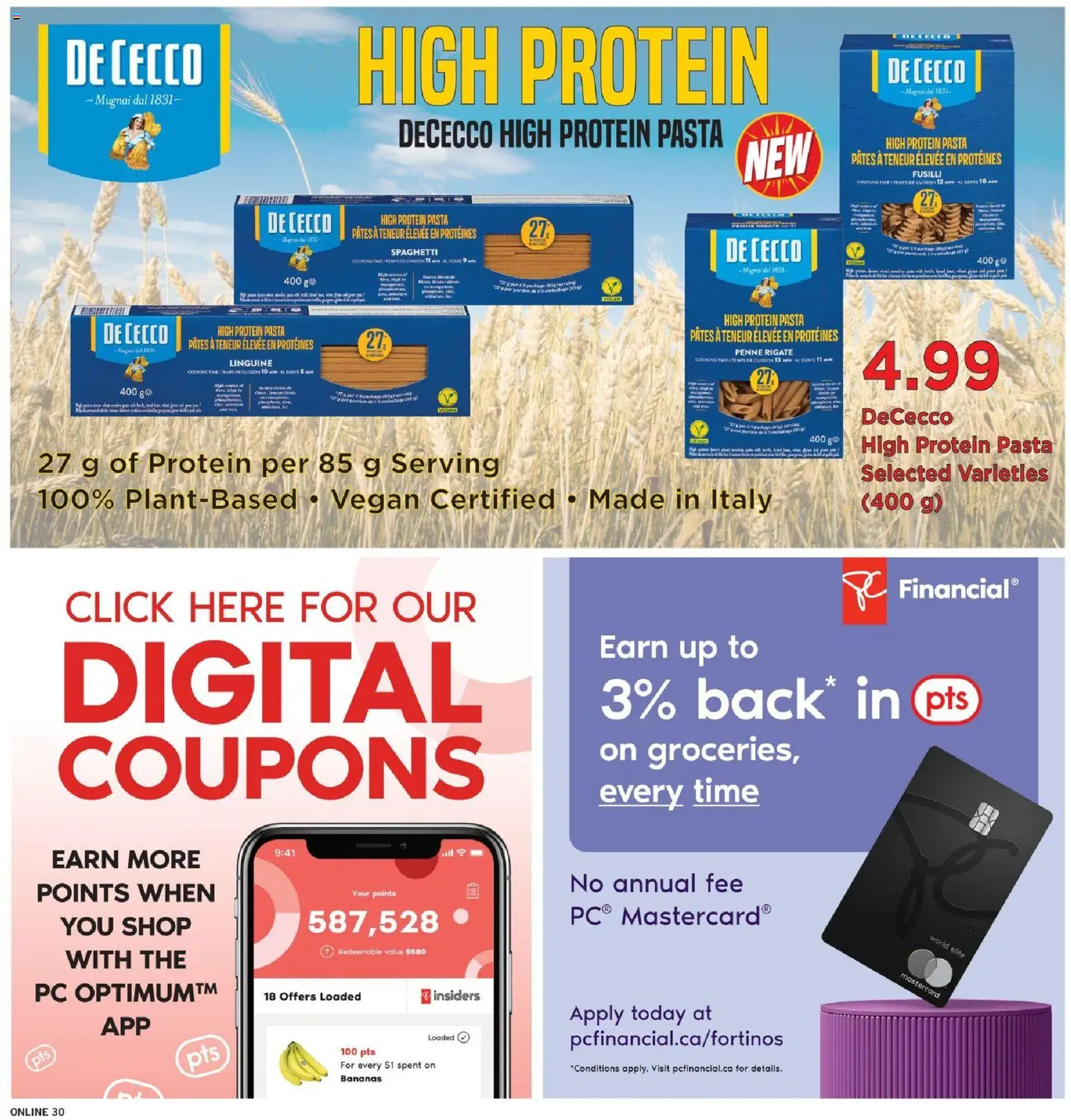 Fortinos weekly flyer / circulaire Flyer in Canada