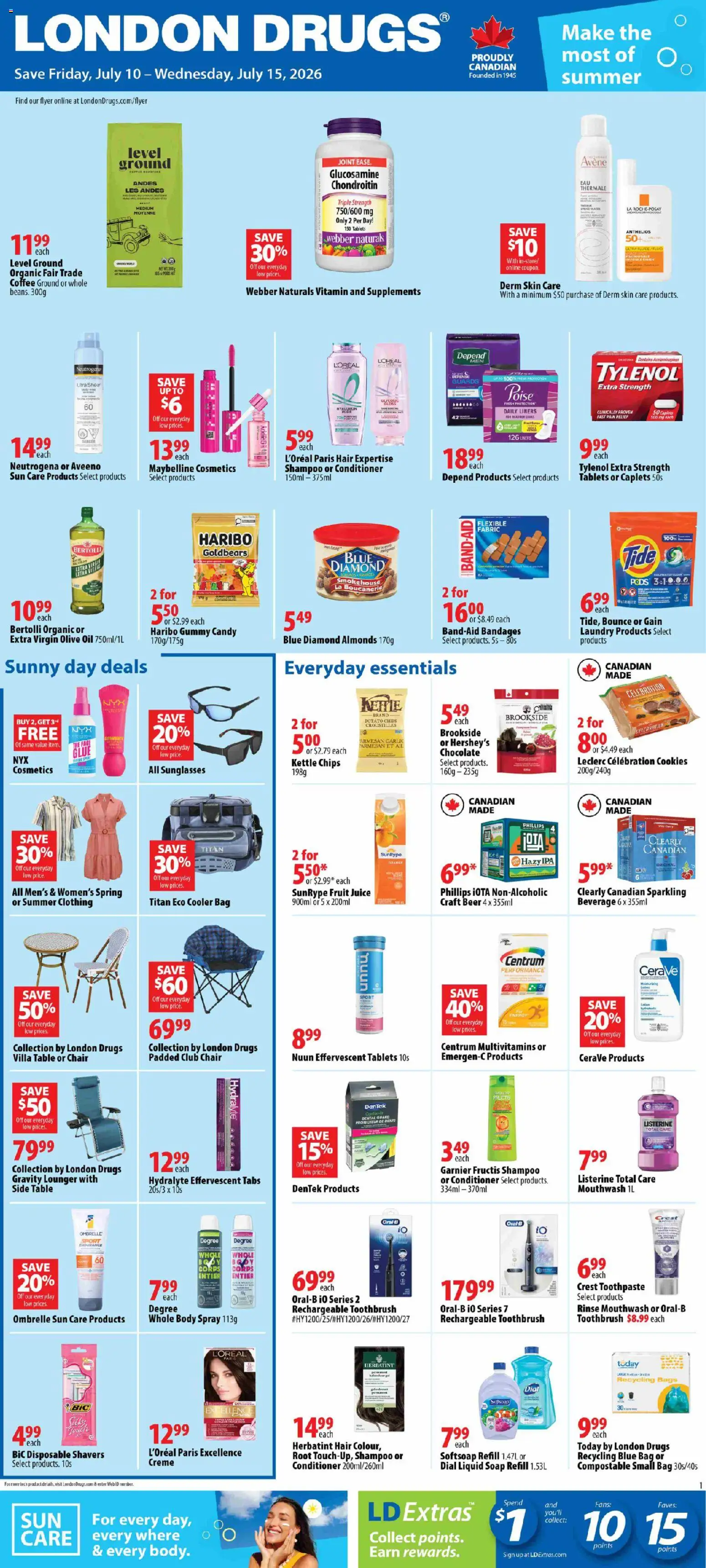 London Drugs Flyer from Jul 10, 2026 - Unlock Huge Savings | Canada